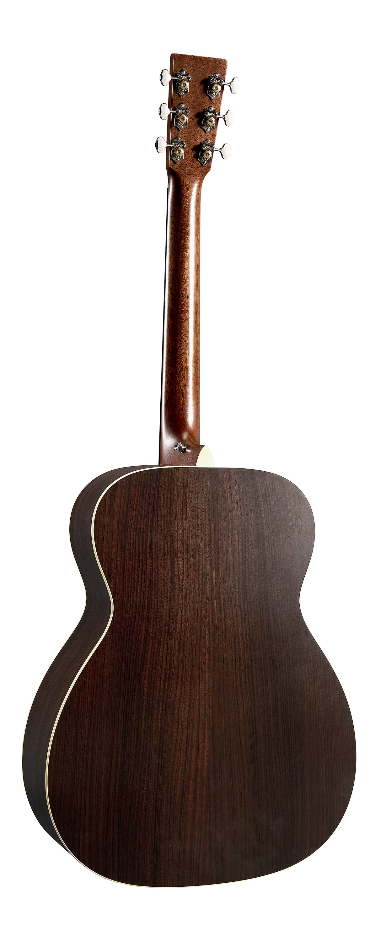 Back of Martin J-16E Black Smoke Guitar image number 2
